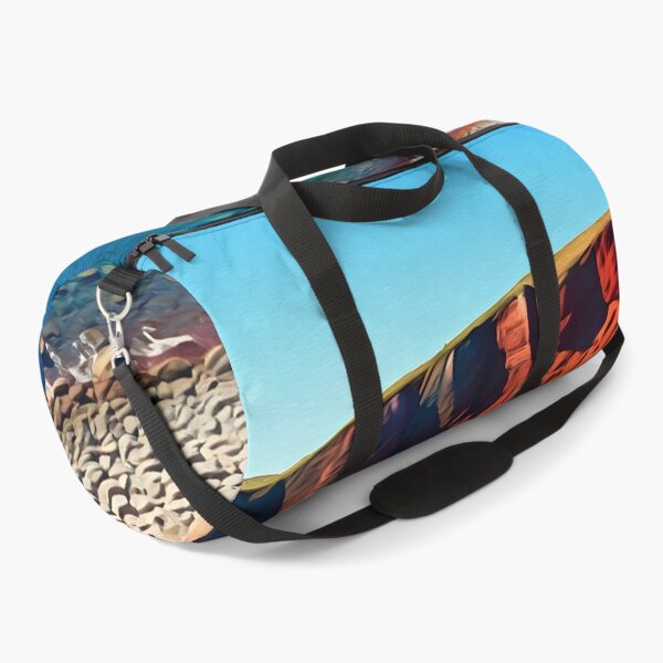 Item preview, Red Beach in Santorini: Dramatic Volcanic Cliffs & Turquoise Waters designed and sold by LSVart.