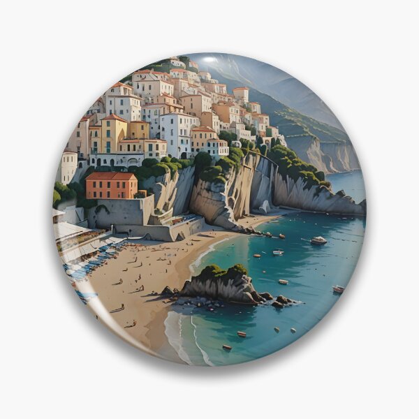 Item preview, Spiaggia della Marinella: Sunset Splendor on the Amalfi Coast designed and sold by LSVart.