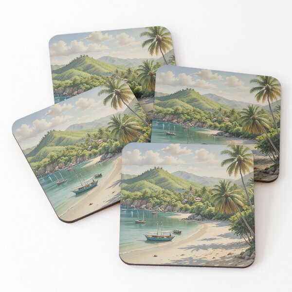 Item preview, Playa La Ropa, Zihuatanejo: Golden Sands and Turquoise Waters designed and sold by LSVart.