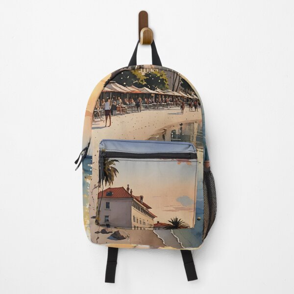 Item preview, Bačvice Beach Sunset: Golden-Pink Adriatic Reflections designed and sold by LSVart.