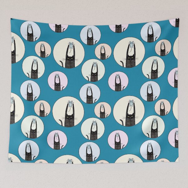 Item preview, Cat and Mouse Friends, Cite Black Cat designed and sold by MiowandMolly.
