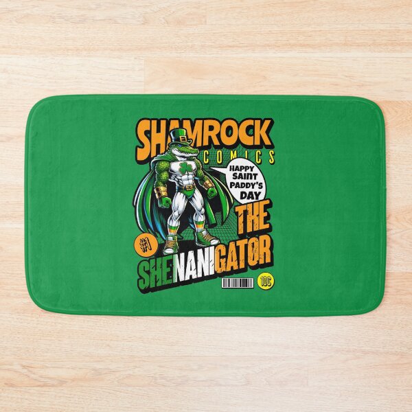 Item preview, St Patricks Day - The Shenanigator - funny comic superhero style designed and sold by SpecialtiesShop.