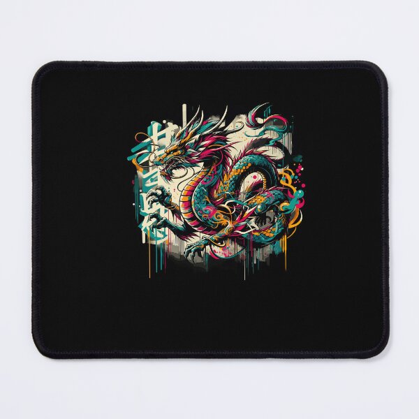 Item preview, Urban Graffiti Style Dragon Chinese New Year Art designed and sold by Dressed For Duty.