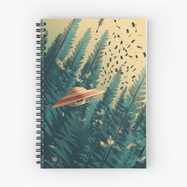 Item preview, Out Of This Retro World. Vintage UFO design. designed and sold by Shoot-The-Moon.