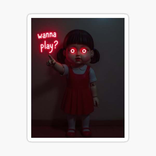 Item preview, Squid Game Fanart: Young-hee awakens designed and sold by ArtCreator2023.