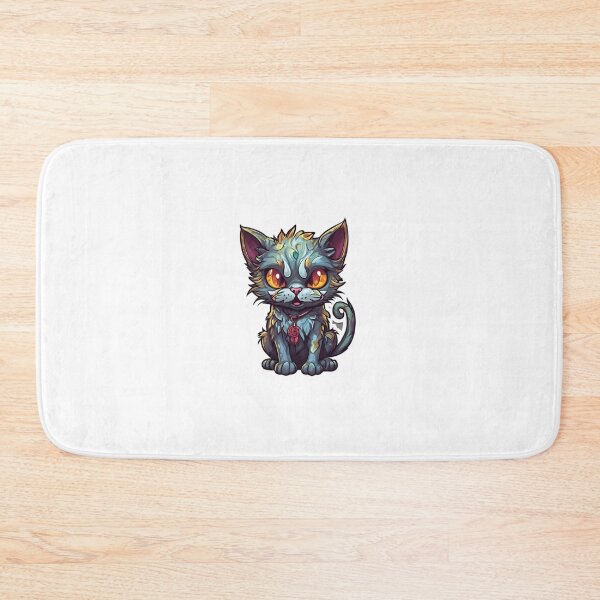 Item preview, Mischievous Zombie Kitten designed and sold by Pixel Press Prints.