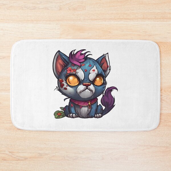 Item preview, Mischievous Zombie Kitten designed and sold by Pixel Press Prints.