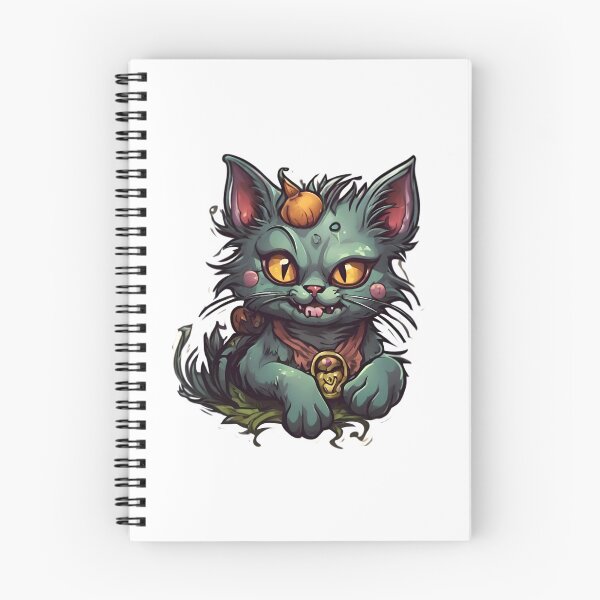 Item preview, Mischievous Zombie Kitten designed and sold by Pixel Press Prints.
