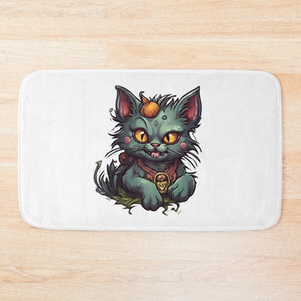 Item preview, Mischievous Zombie Kitten designed and sold by Pixel Press Prints.
