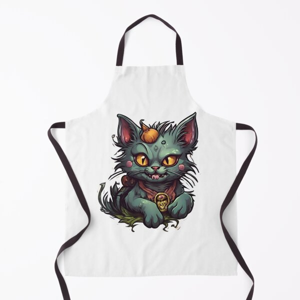 Item preview, Mischievous Zombie Kitten designed and sold by Pixel Press Prints.