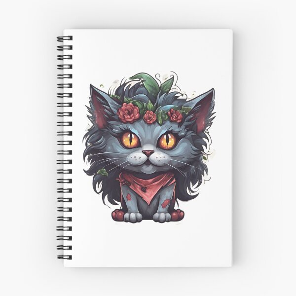 Item preview, Mischievous Zombie Kitten designed and sold by Pixel Press Prints.
