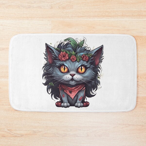 Item preview, Mischievous Zombie Kitten designed and sold by Pixel Press Prints.