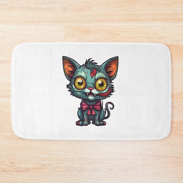Item preview, Mischievous Zombie Kitten designed and sold by Pixel Press Prints.