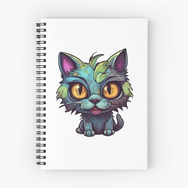 Item preview, Mischievous Zombie Kitten designed and sold by Pixel Press Prints.