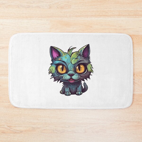Item preview, Mischievous Zombie Kitten designed and sold by Pixel Press Prints.