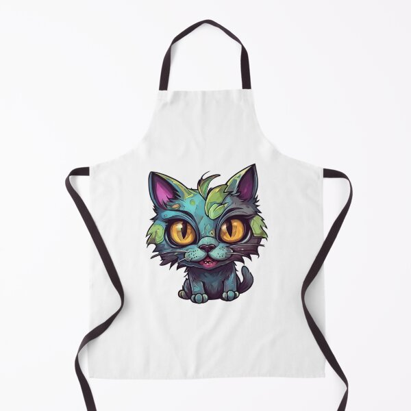 Item preview, Mischievous Zombie Kitten designed and sold by Pixel Press Prints.
