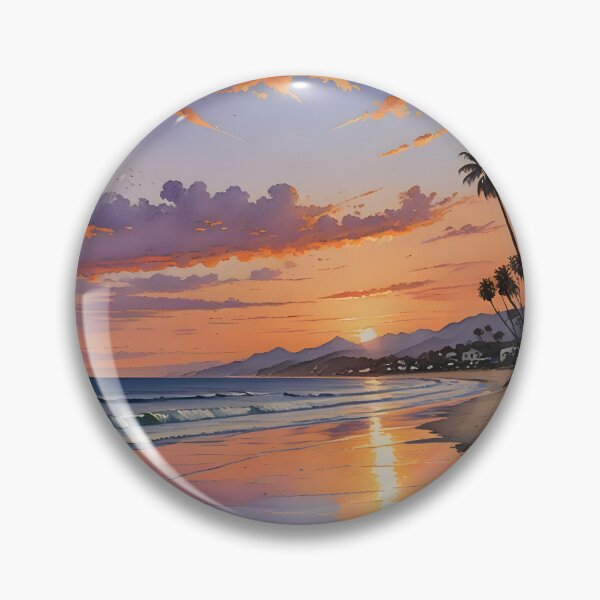 Item preview, Malibu Beach: Sunset Serenity in California designed and sold by LSVart.