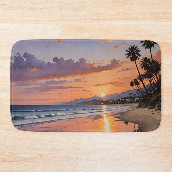 Item preview, Malibu Beach: Sunset Serenity in California designed and sold by LSVart.