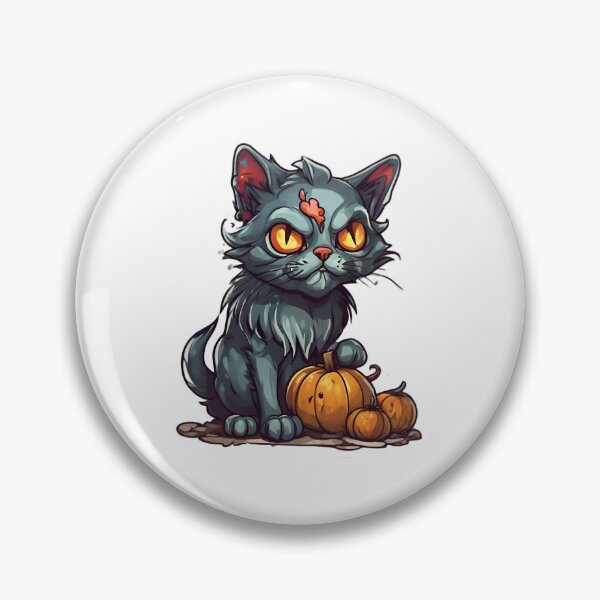 Item preview, Mischievous Zombie Kitten designed and sold by Pixel Press Prints.
