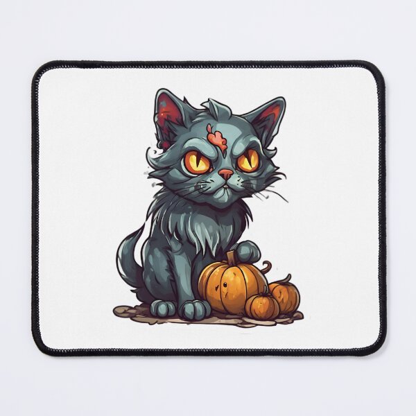Item preview, Mischievous Zombie Kitten designed and sold by Pixel Press Prints.
