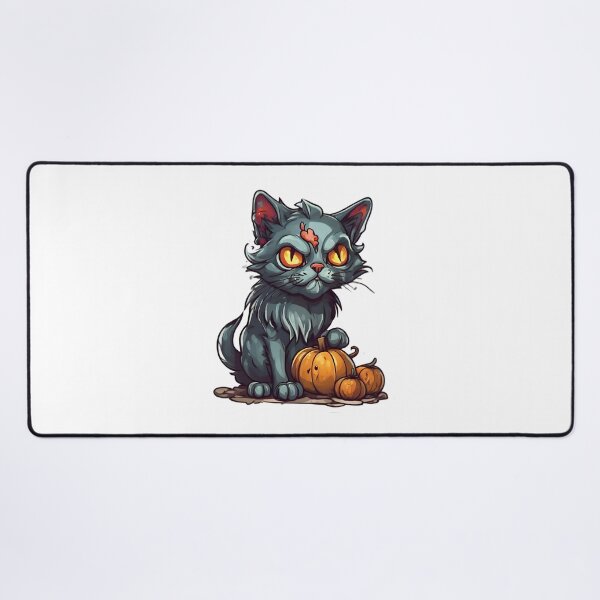 Item preview, Mischievous Zombie Kitten designed and sold by Pixel Press Prints.