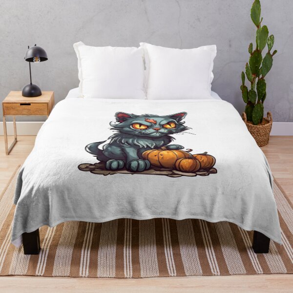 Item preview, Mischievous Zombie Kitten designed and sold by Pixel Press Prints.