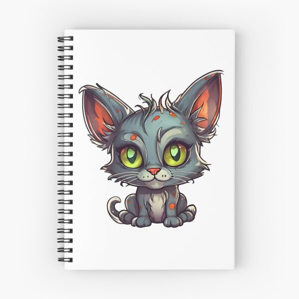 Item preview, Mischievous Zombie Kitten designed and sold by Pixel Press Prints.