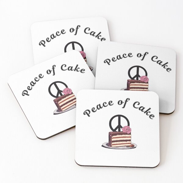 Item preview, Peace of cake designed and sold by Pop, Culture and Stuff.