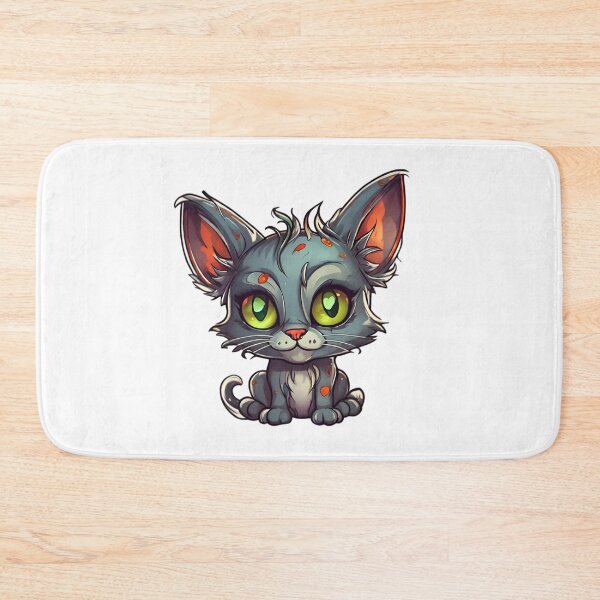 Item preview, Mischievous Zombie Kitten designed and sold by Pixel Press Prints.