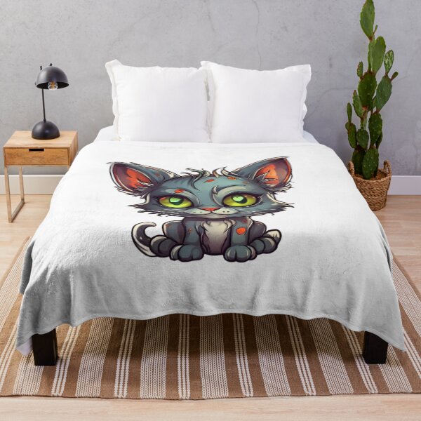 Item preview, Mischievous Zombie Kitten designed and sold by Pixel Press Prints.