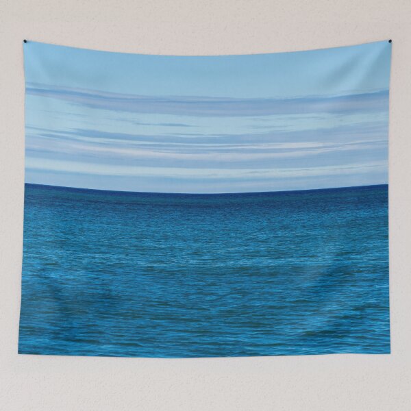 Item preview, Aquamarine Sky and Ultramarine Ocean designed and sold by Georgia Mizuleva.