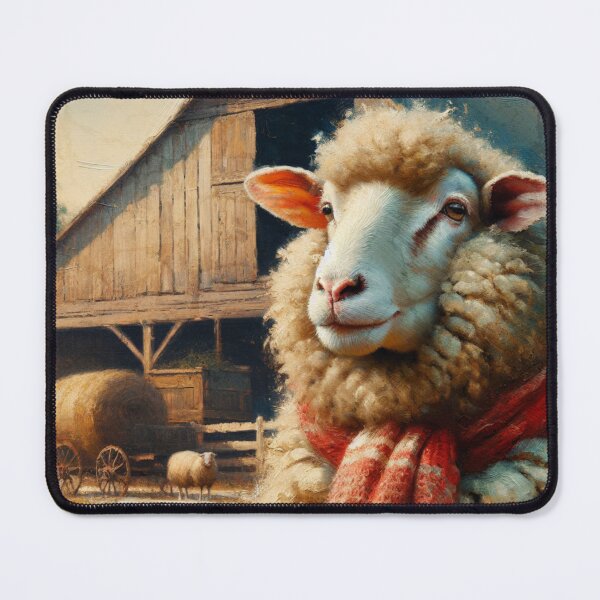 Item preview, "Cozy Sheep at the Farmstead" designed and sold by mustardseed-410.