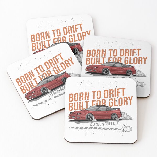 Item preview, Nissan Silvia S13 'Born To Drift!' designed and sold by TrilogyMerch.