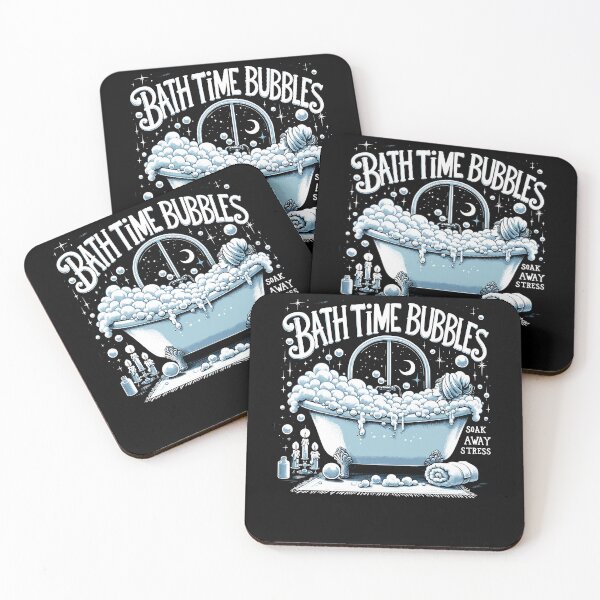 Item preview, Bath Time Bubbles – Soak Away Stress Indoor Relax Comfort designed and sold by Dressed For  Duty.
