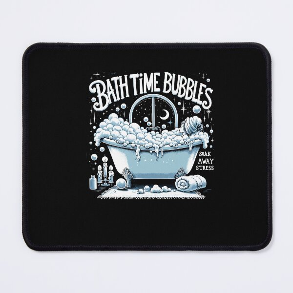 Item preview, Bath Time Bubbles – Soak Away Stress Indoor Relax Comfort designed and sold by Dressed For Duty.