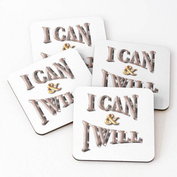 Item preview, I can and I will designed and sold by Zenclover.