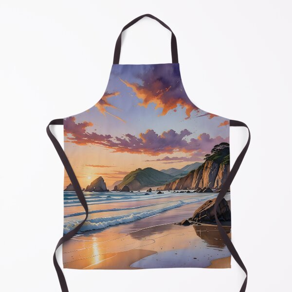 Item preview, Praia da Joaquina: Golden Sands and Dramatic Rock Formations at Sunset designed and sold by LSVart.