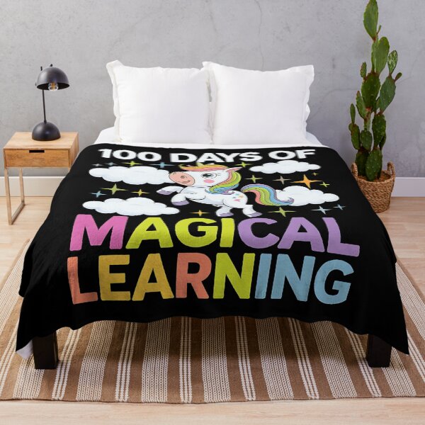 Item preview, 100 Days Of Magical Learning Funny Unicorn designed and sold by luannsemmsobre.