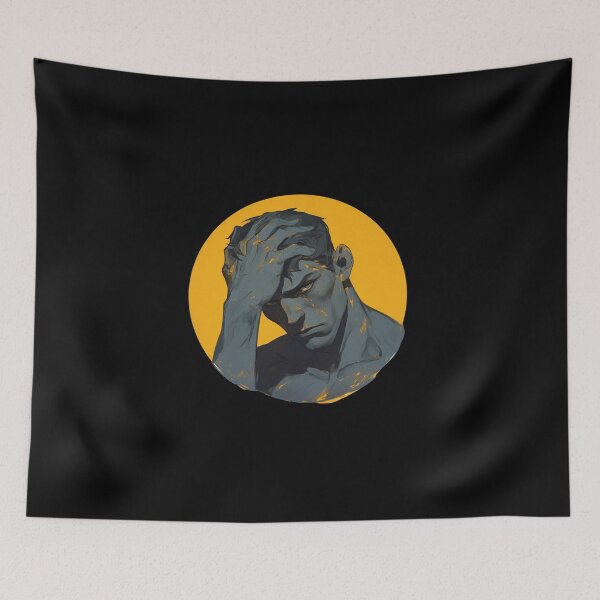 Item preview, Sad man  designed and sold by SMARTKIT  DESIGNAGENCY.