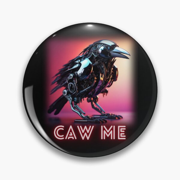 Item preview, Caw Me - Electric Crow designed and sold by HauntedOpera.