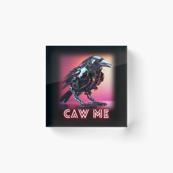 Item preview, Caw Me - Electric Crow designed and sold by HauntedOpera.
