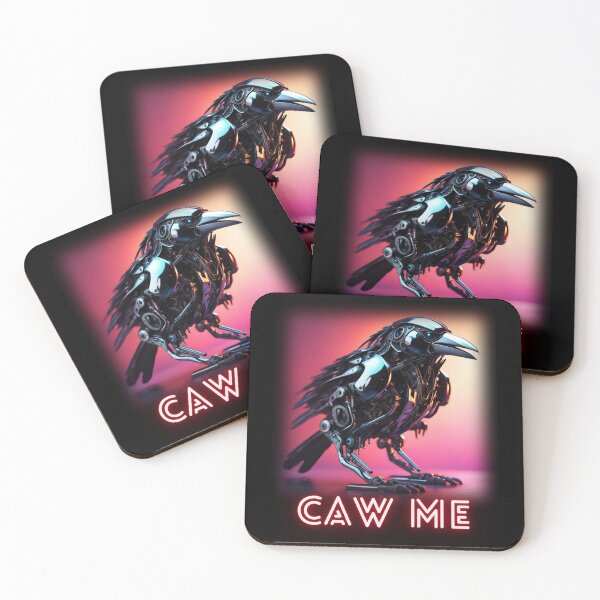 Item preview, Caw Me - Electric Crow designed and sold by HauntedOpera.