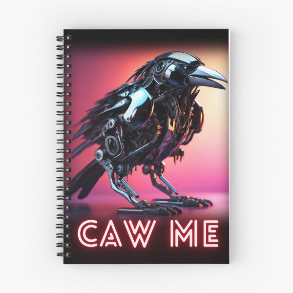 Item preview, Caw Me - Electric Crow designed and sold by HauntedOpera.