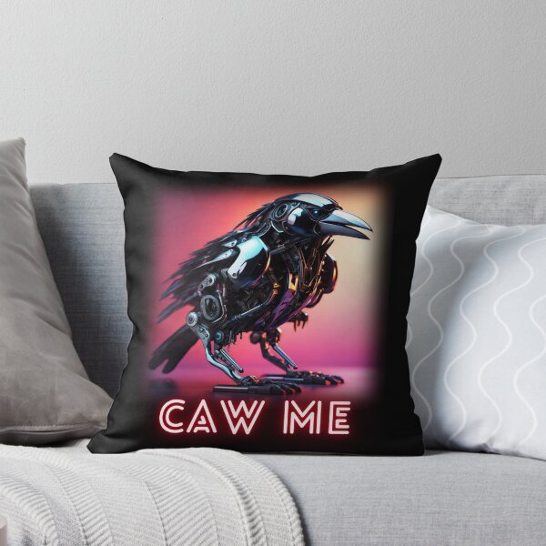 Item preview, Caw Me - Electric Crow designed and sold by HauntedOpera.