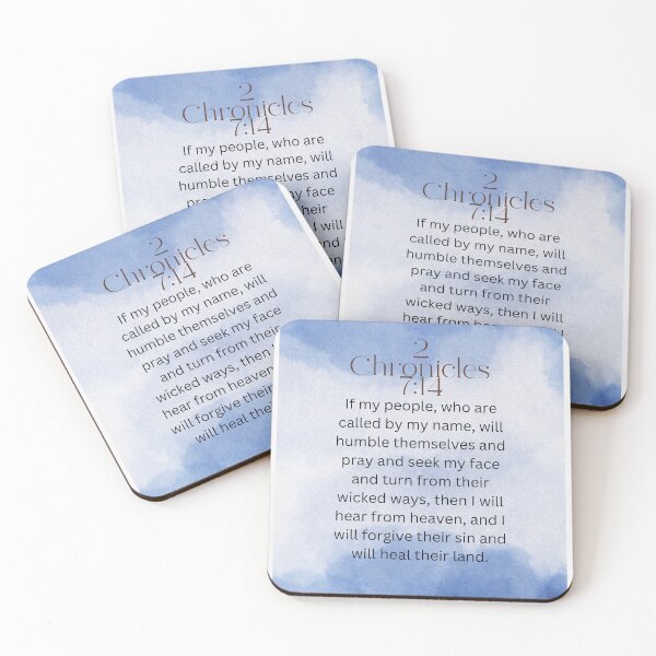 Item preview, 2 Chronicles 7:14 Christian Bible Verse Typography designed and sold by Our Bible Journey.