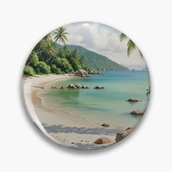 Item preview, Bottle Beach Haad Khom: Pristine White Sands and Turquoise Waters designed and sold by LSVart.