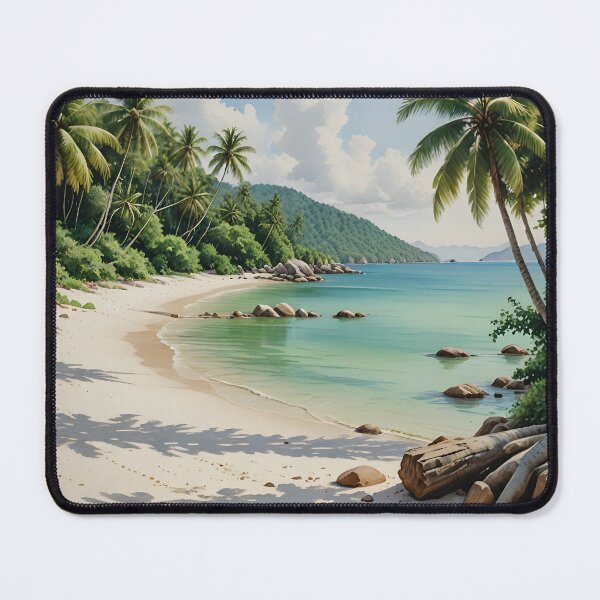 Item preview, Bottle Beach Haad Khom: Pristine White Sands and Turquoise Waters designed and sold by LSVart.