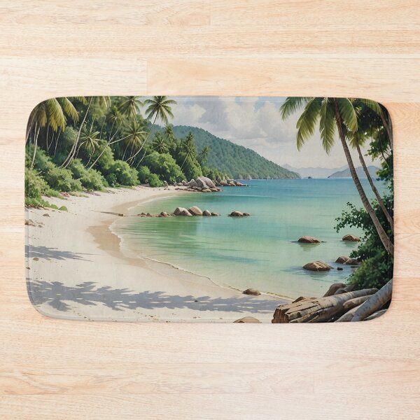 Item preview, Bottle Beach Haad Khom: Pristine White Sands and Turquoise Waters designed and sold by LSVart.