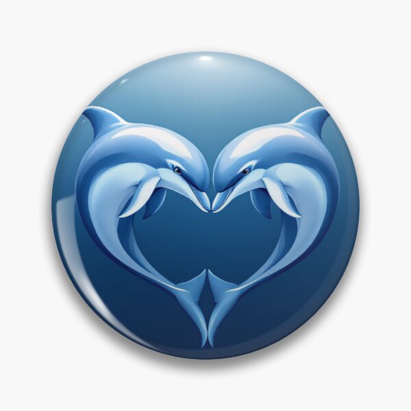Item preview, Dolphins love designed and sold by camelsvg.