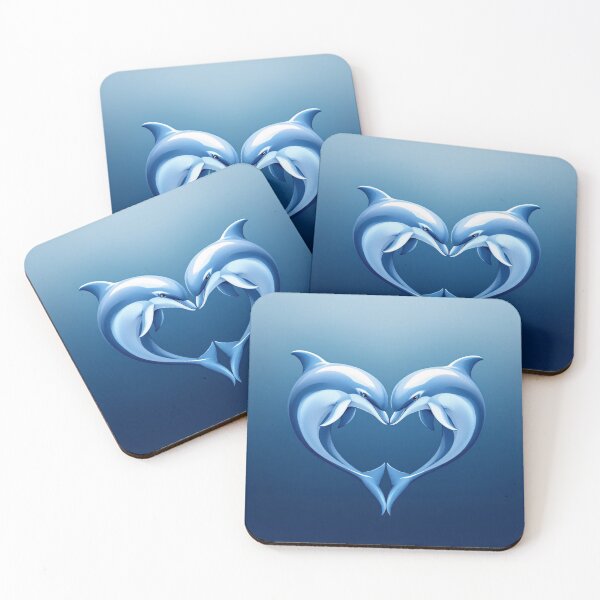 Item preview, Dolphins love designed and sold by camelsvg.